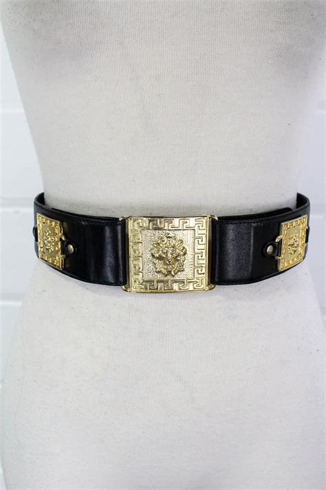 versus versace belt lion|Versace clothing.